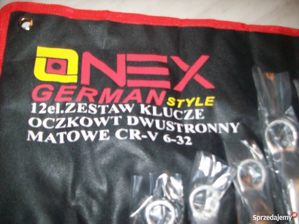 klucze poligony gięte nowe 12elementów Głogowa