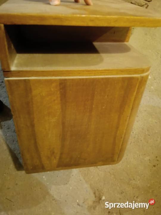 Drewniana szafka nocna nakastlik PRL lata 60 Kraków