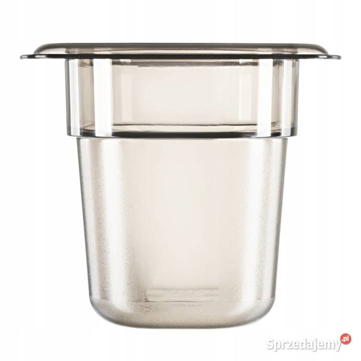 Camwear GN 19 z poliwęglanu Cambro 100 mm Góra