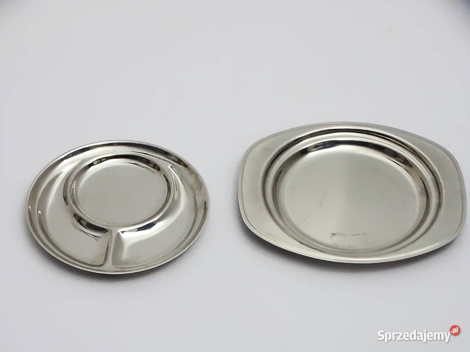 Zestaw talerzy stalowych 2 sztuki kuchenne i Biłgoraj