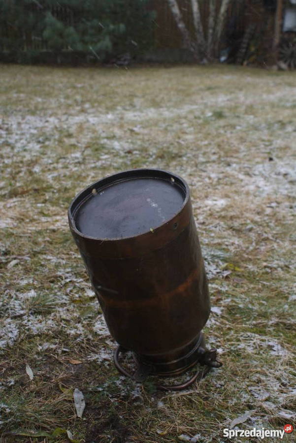 Stara piękna miedziana kanka poj 15 litrów Warszawa