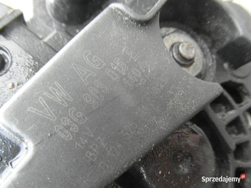 alternator Audi A4 A5 A6 Q5 03G903016E 140a Układ elektryczny Szczecin