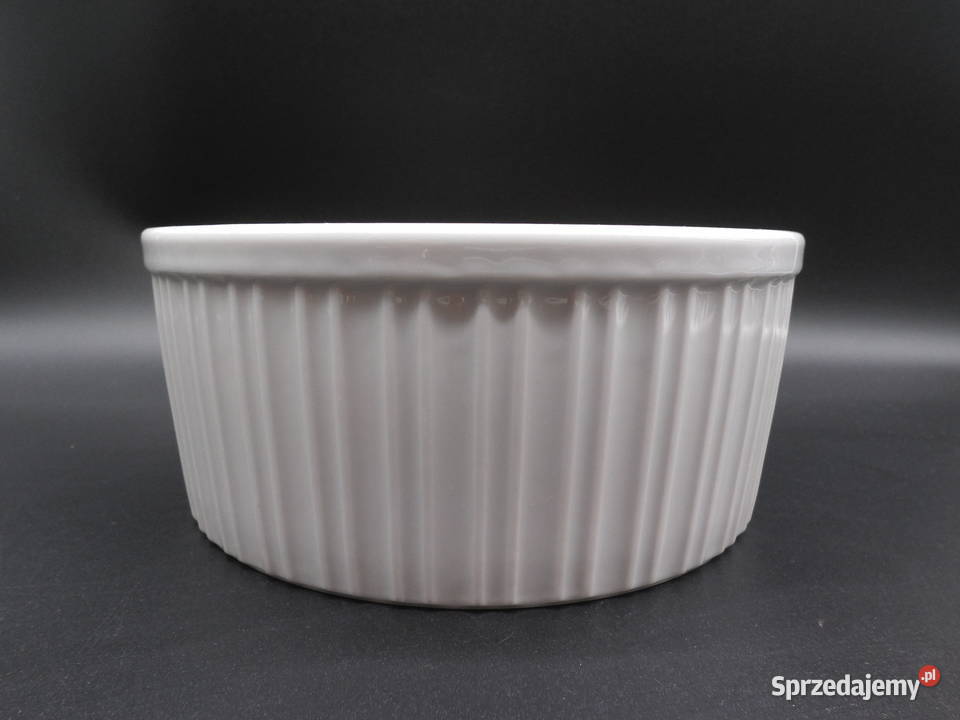Ceramiczna biała miska wielkopolskie Raszków