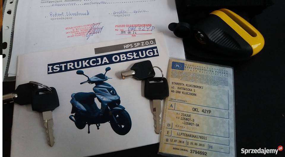 Skuter Baccari X-Flash 4T mały przebieg Wołczyn - Sprzedajemy.pl