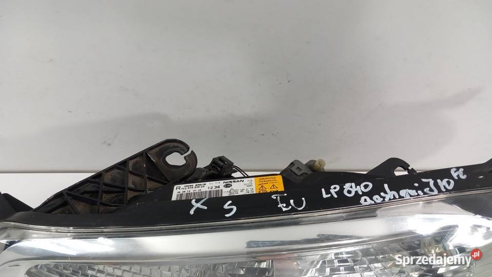 QASHQAI J10 LIFT LAMPA PRZÓD LEWA XENON EUROPA Zbierkowo