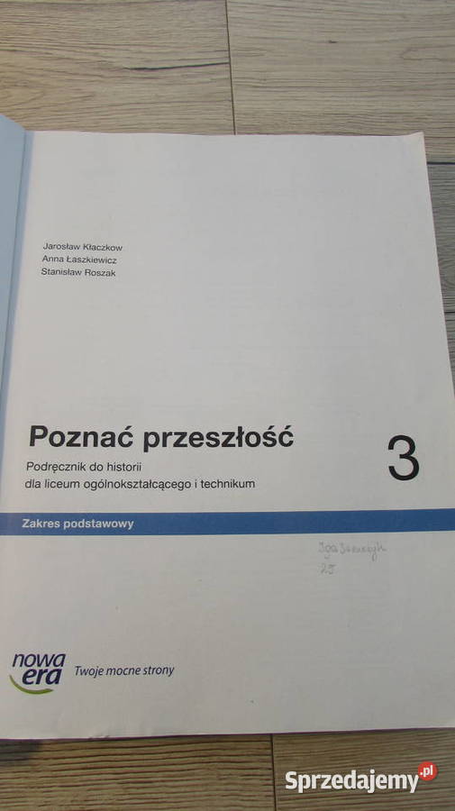 Podręcznik Poznaj przeszłość 3 Kraków sprzedam
