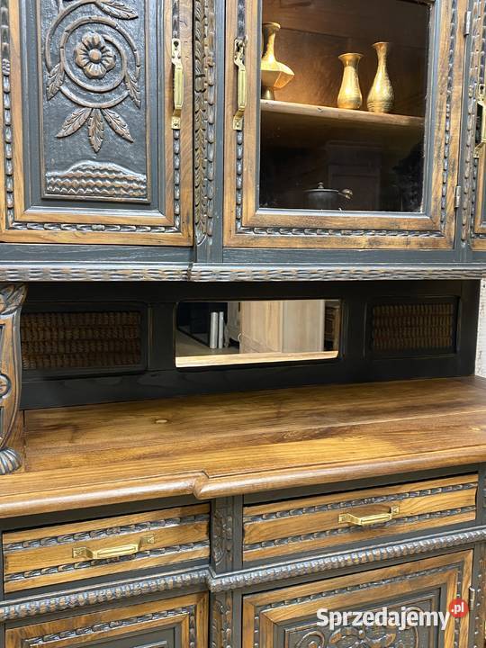 Kredens Bretoński odnowiony dąb Francja II pół Warszawa