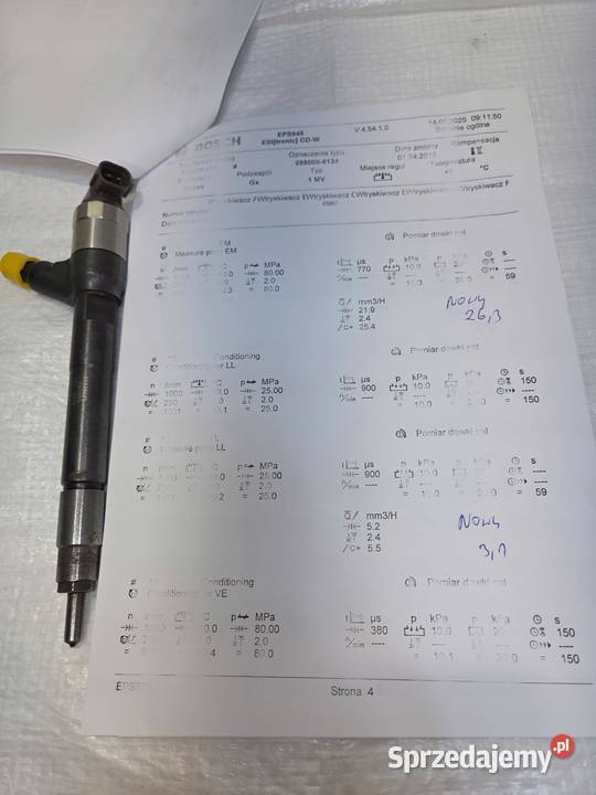 WTRYSK WTRYSKIWACZ OPEL ASTRA K J INSIGNIA
