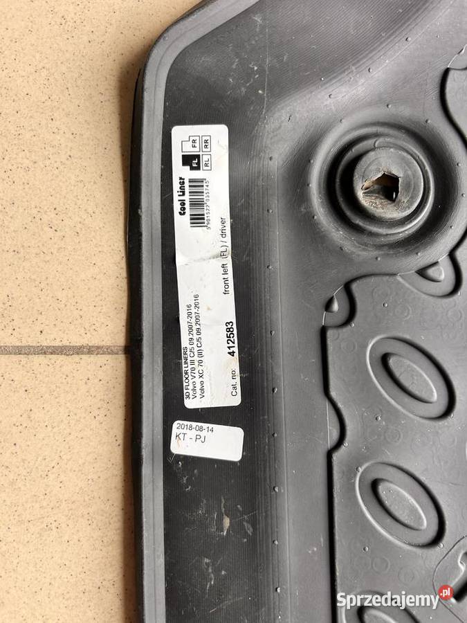 Dywaniki gumowe Volvo V70XC70 III