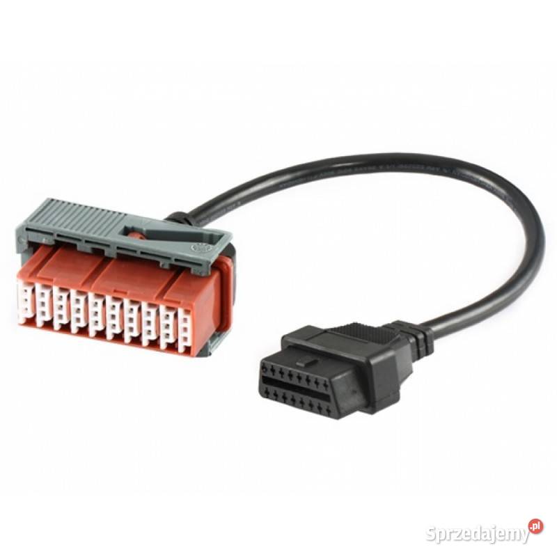 Kabel adapter przejściówka złącze 30 pin OBD2 16 Cieszyn