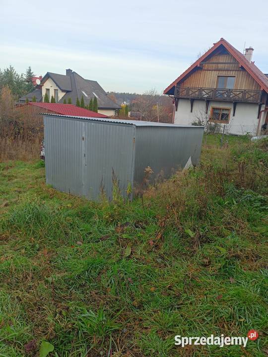Garaż z blachy ocynkowanej Nowy Sącz