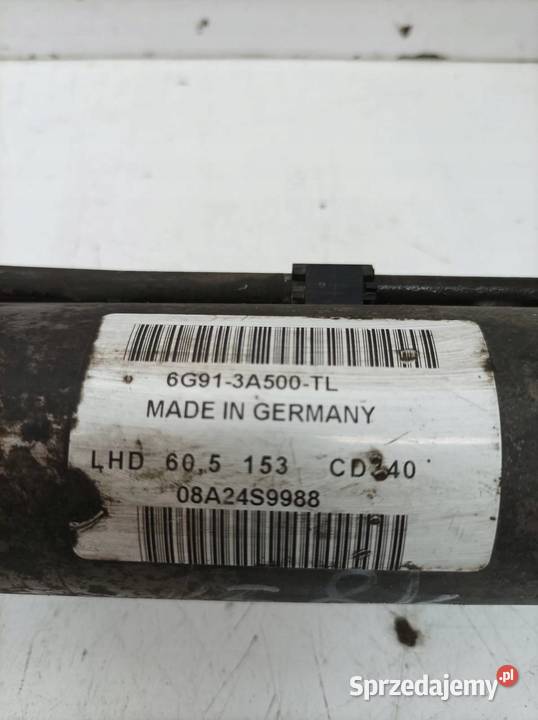 MAGLOWNICA PRZEKŁADNIA MK1 EUROPA 6G913A500TL Rok produkcji 2008