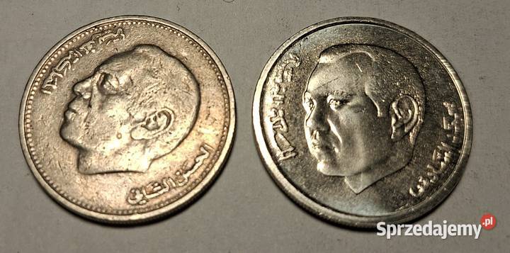 Monety marokańskie dirham 2 małopolskie