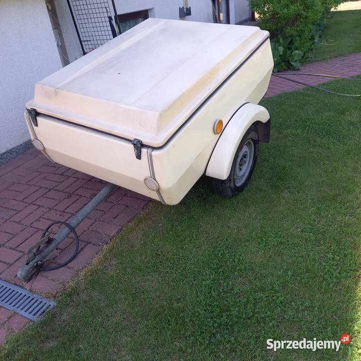 PRZYCZEPKA Niewiadów N250C 1989r z dokumentami 1 mazowieckie Warszawa