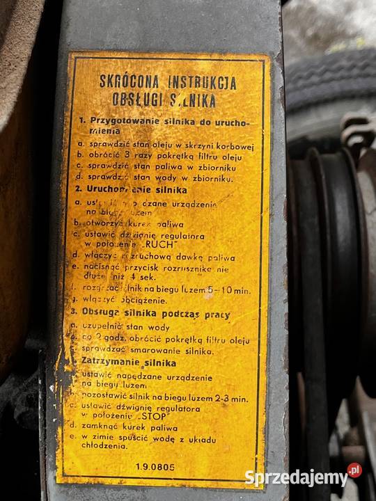 TRAKTOR SAM S15 ESIOK PAPAJ ROZRUSZNIK