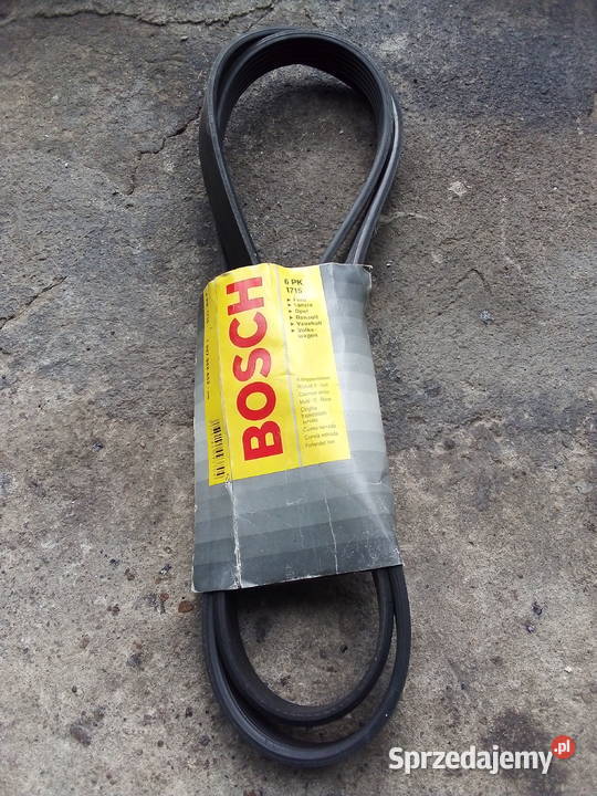 Pasek klinowy wielorowkowy 6PK1715 BOSCH osobowe sprzedam