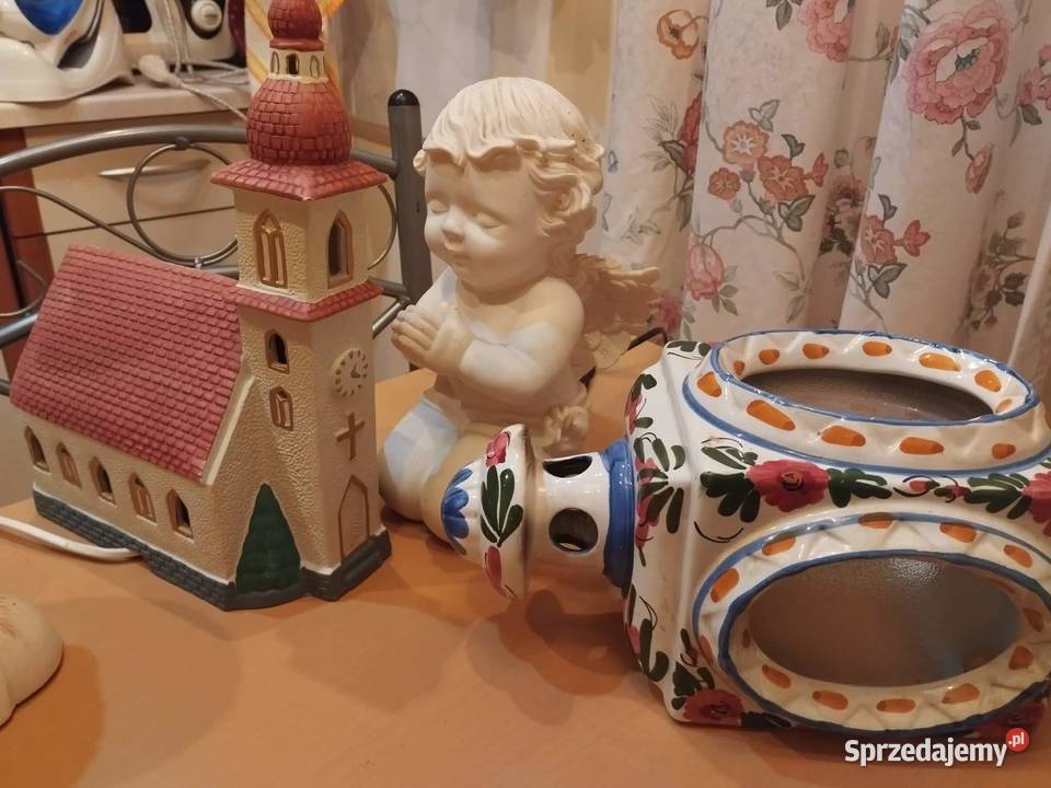 wyprzedaż różności figurka puzdro lampka