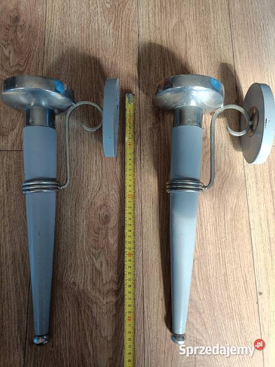 Świecznik ścienny drewniany klinkiet pochodnia Pozostałe dolnośląskie Wrocław