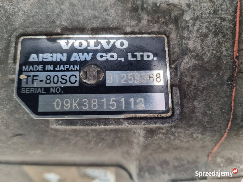 Volvo V70 III 24 D5 AUTOMATYCZNA SKRZYNIA BIEGÓW osobowe Janów