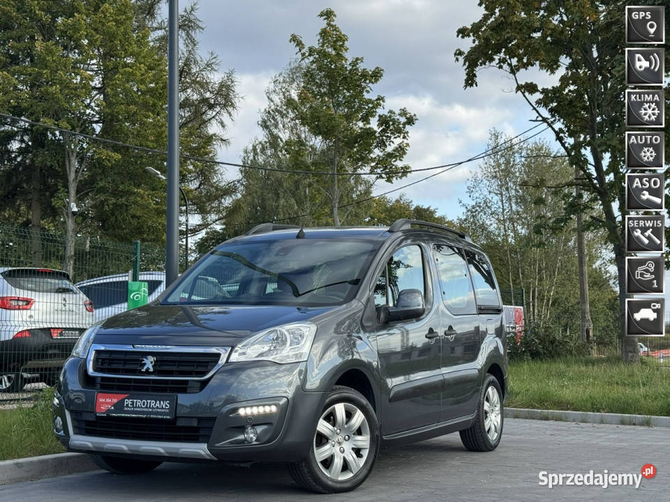 Peugeot Partner 16 HDI 120 LED Nawigacja Kamera czujnik parkowania Mrągowo