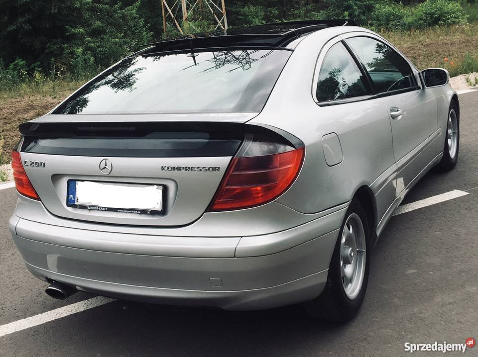 Mercedes w203 coupe c200 kompressor LPG automat elektrochrom. lusterka boczne Marki