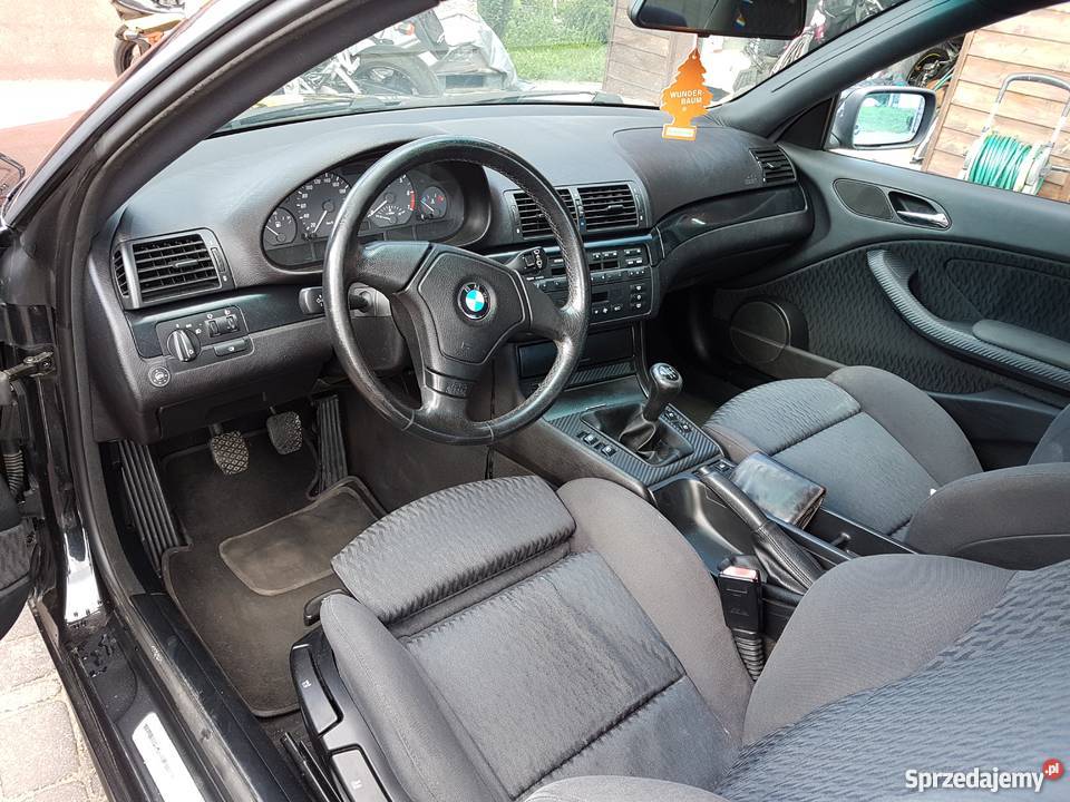 BMW E46 Coupe Czarna Perełka z Gazem wspomaganie kierownicy mazowieckie Warszawa sprzedam