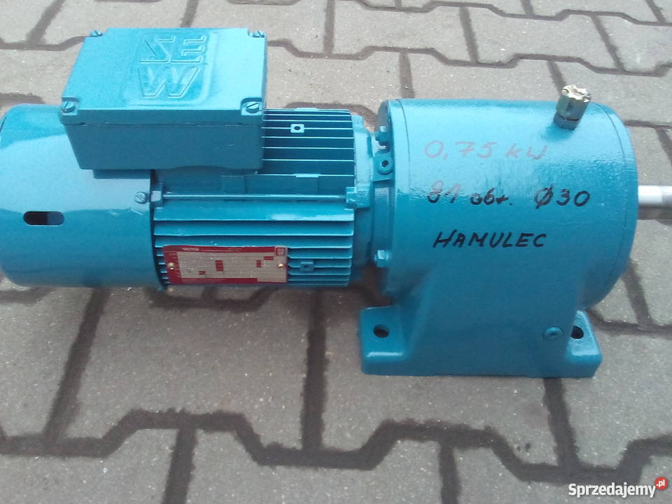 Motoreduktor 018 kW 13 obr 3faz Leszno sprzedam