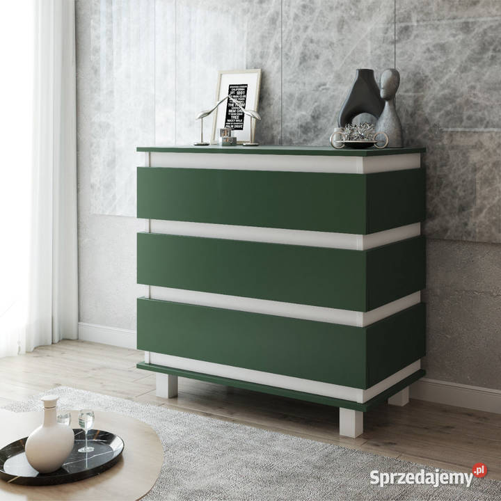 Komoda 3 Szuflady 83 Zebra Pojemna Szafka Salon Elbląg
