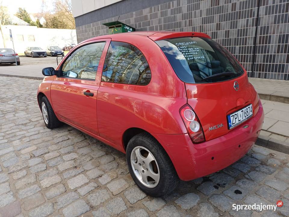 Nissan Micra K12 12 klima Rok produkcji 2003 Nissan Szczecin