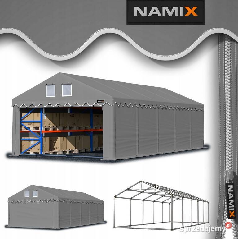 Namiot GRAND 6x10 magazynowy handlowy garaż PVC