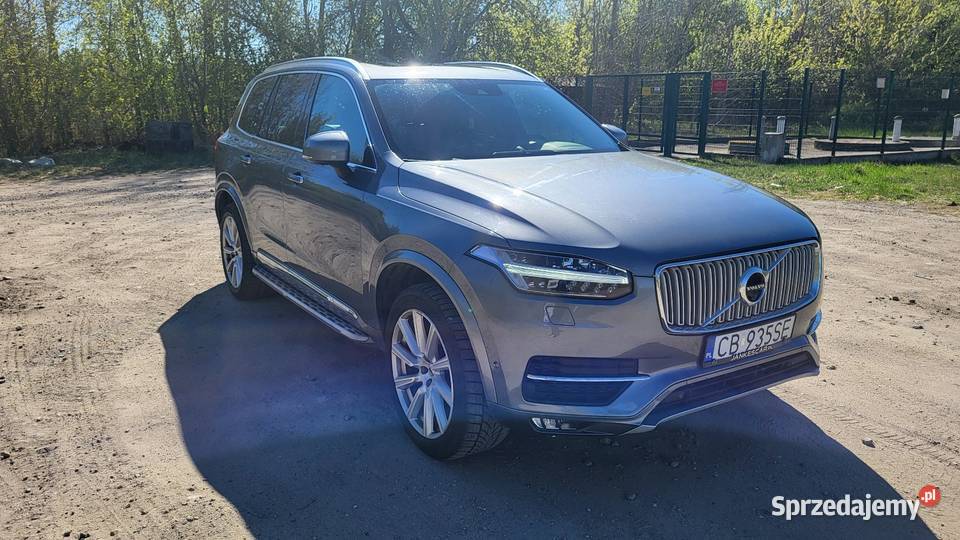 Volvo XC 90 Volvo XC90 T6 AWD Insciption 7os szary kujawsko-pomorskie Bydgoszcz