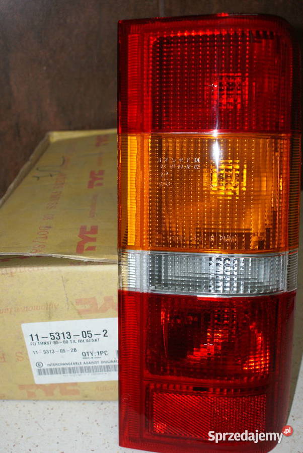 Lampa tył P kolor kierunkowskazu pomarańczowy Motoryzacja mazowieckie Białobrzegi
