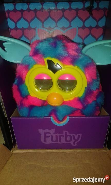 Furby Boomw różowoniebieskie serduszka Gwarancja Warszawa