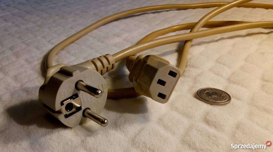 Kabel zasilania komputerowy jasny 190 Rogoźnik