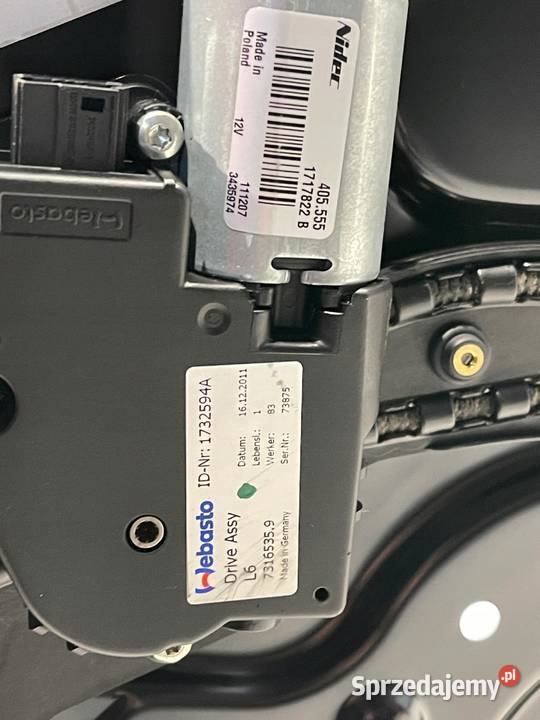 BMW F10 SZYBERDACH STELAŻ SILNICZEK 7316535 osobowe dolnośląskie