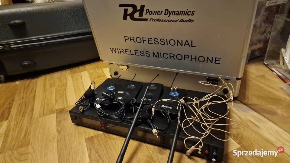 Mikrofony bezprzewodowe estradowe krawatowe pomorskie Gdańsk