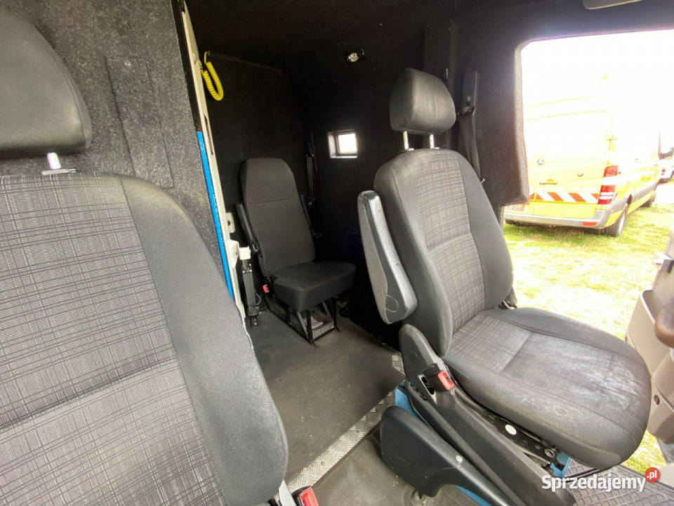 Mercedes Sprinter Sprinter Bankowóz Kuloodporny uszkodzony Syców