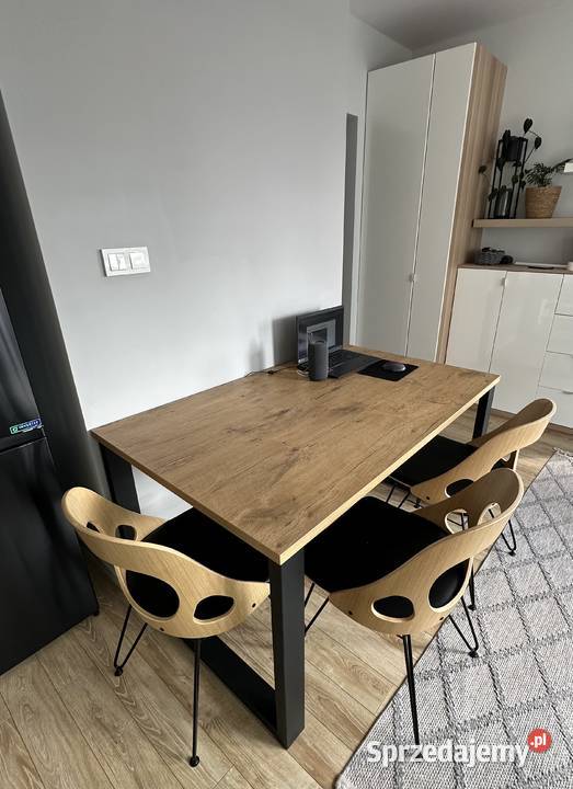 Nowoczesny zestaw loft Stół 147x90 6 Pruszków