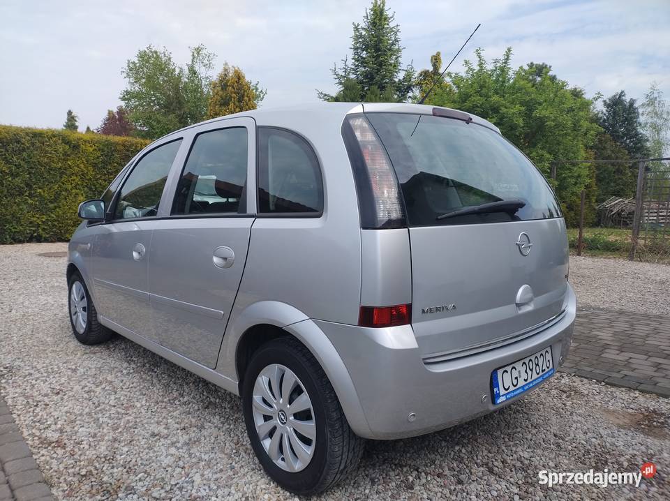 Opel Meriva 16 Benzyna Klimatronik Grudziądz