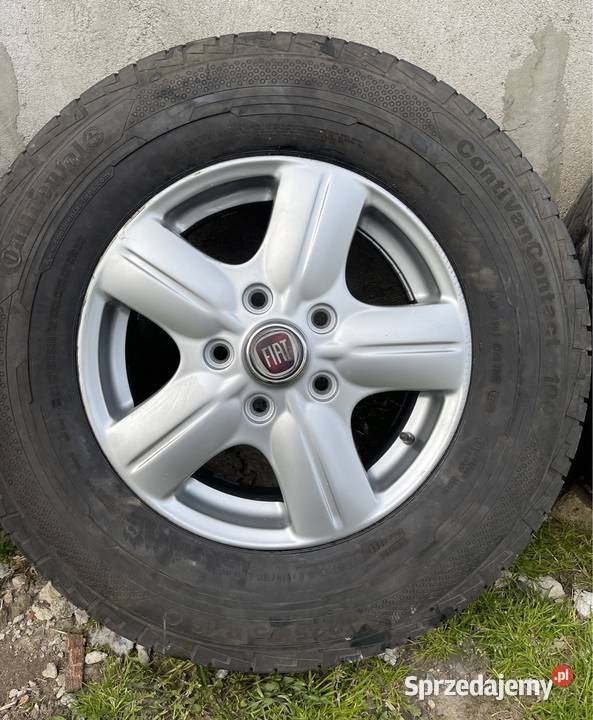 Koła Felgi aluminiowe Fiat Ducato Kamper 16c Fiat (oryginalne)