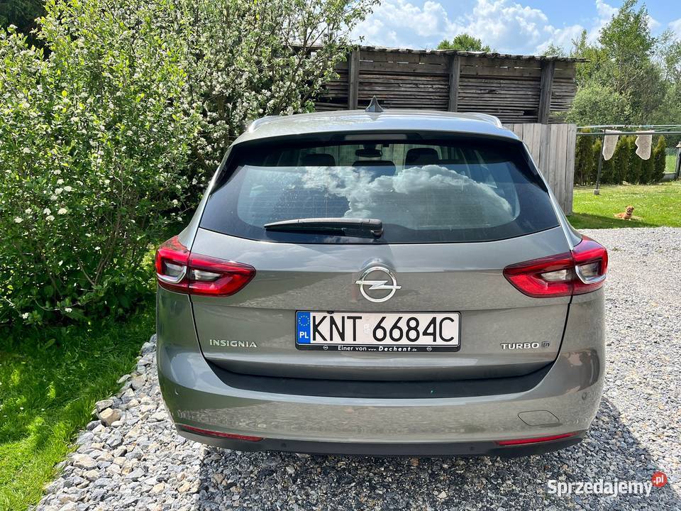 Opel Insignia B Sports Tourer 2017r Najbogatsza Czarny Dunajec