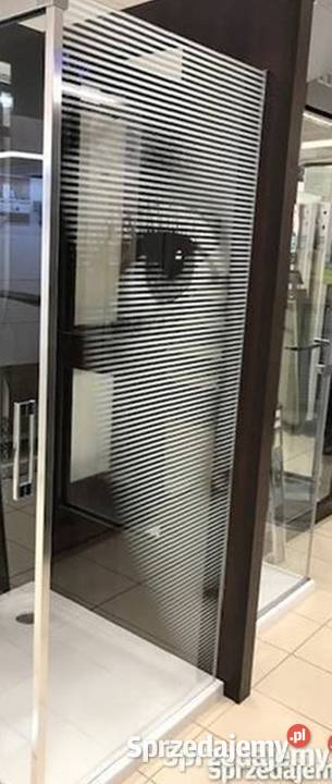 szyba do prysznica 90x200 radaway nadruk outlet