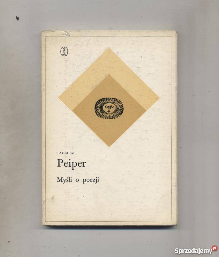 Myśli o poezji - Peiper