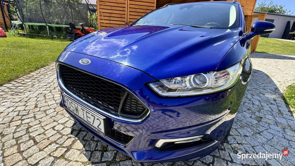 Ford Mondeo 20 TDCI 180 STLINE Kamera El klapa niebieski Strzegom