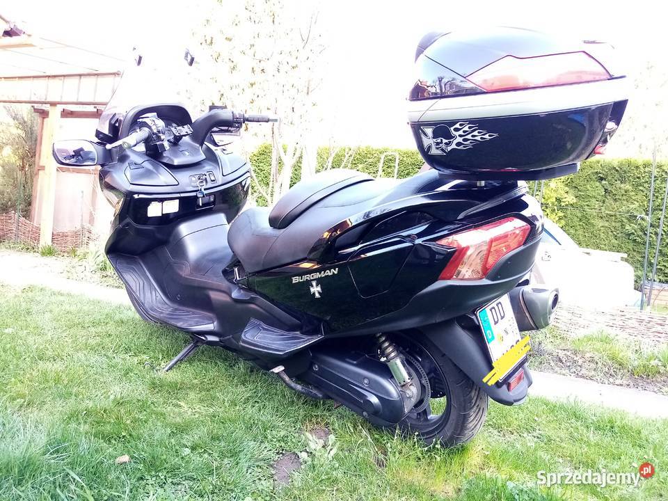 Suzuki Burgman AN 650 benzyna wielkopolskie Ostrów Wielkopolski