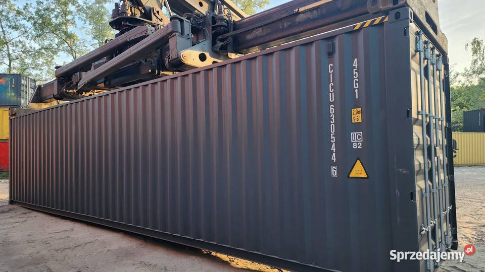 Kontener morski 40 DVHC 12 metrowy transport Magazynowanie Siemianowice Śląskie