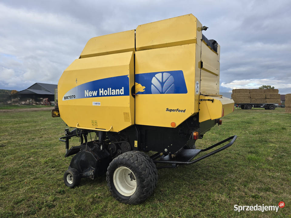 Prasa zwijająca pasowa zmiennokomorowa HOLLAND New Holland Wizna sprzedam