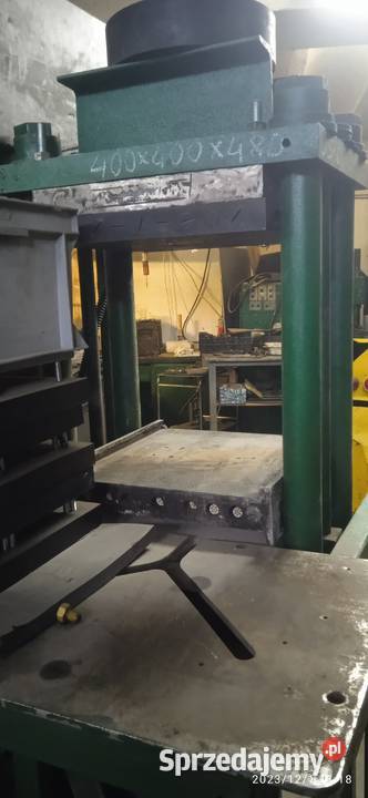 Prasa do gumy 400 x 400 x 480 mm mazowieckie Grodzisk Mazowiecki sprzedam