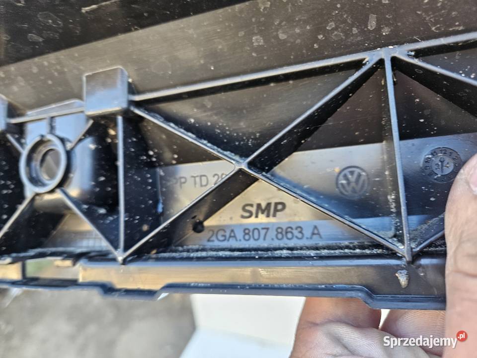 VW TROC ŚLIZG ZDERZAKA TYŁ TYLNY WZMOCNIENIE Międzychód