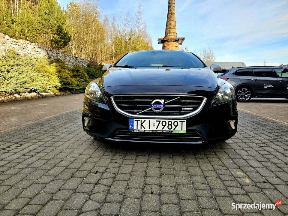Volvo V40 RDesign Wirtual Piękny II 2012 światła do jazdy dziennej Zagnańsk sprzedam